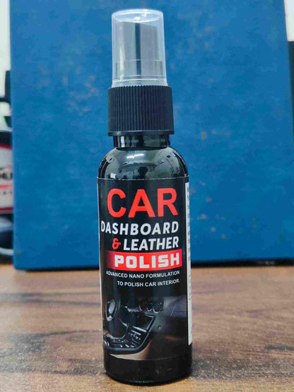 Dashboard Polish And Leather Conditioner + Protectant Car Dashboard Polish (Pack of 2)