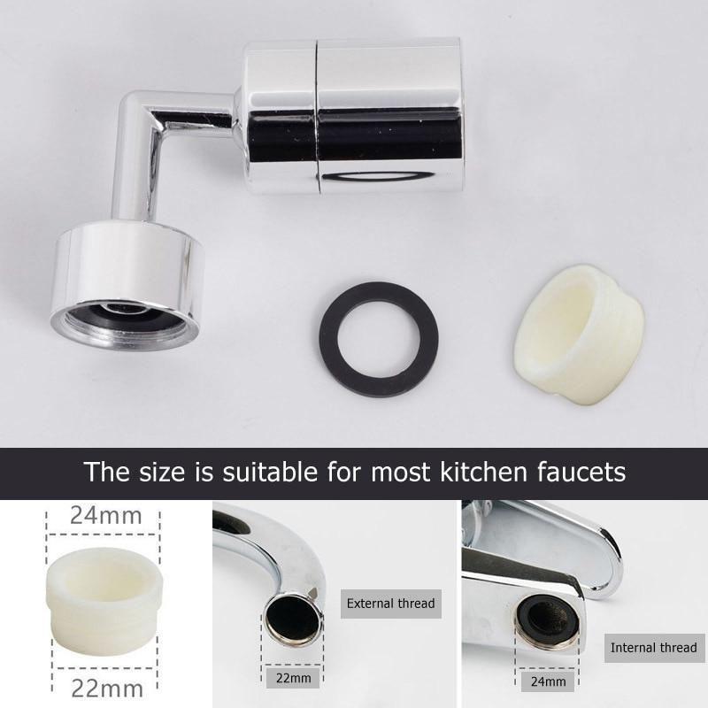 720 Degree Rotatable Spray Head Wash Basin Filter Faucet