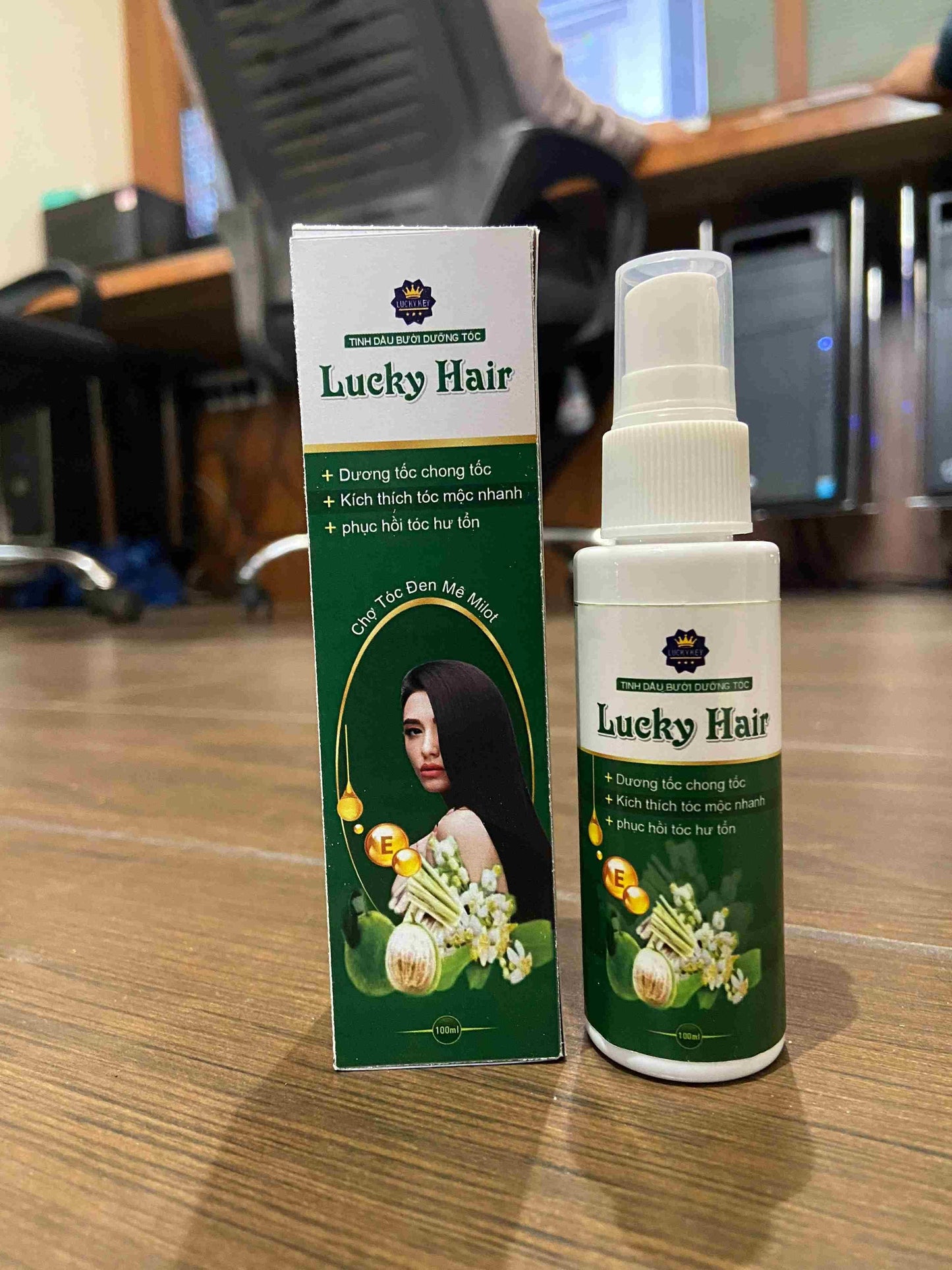 Lucky Hair Nourish, Strengthen, & Revitalize Your Hair with Our Blend of Essential Oil (Pack of 2)