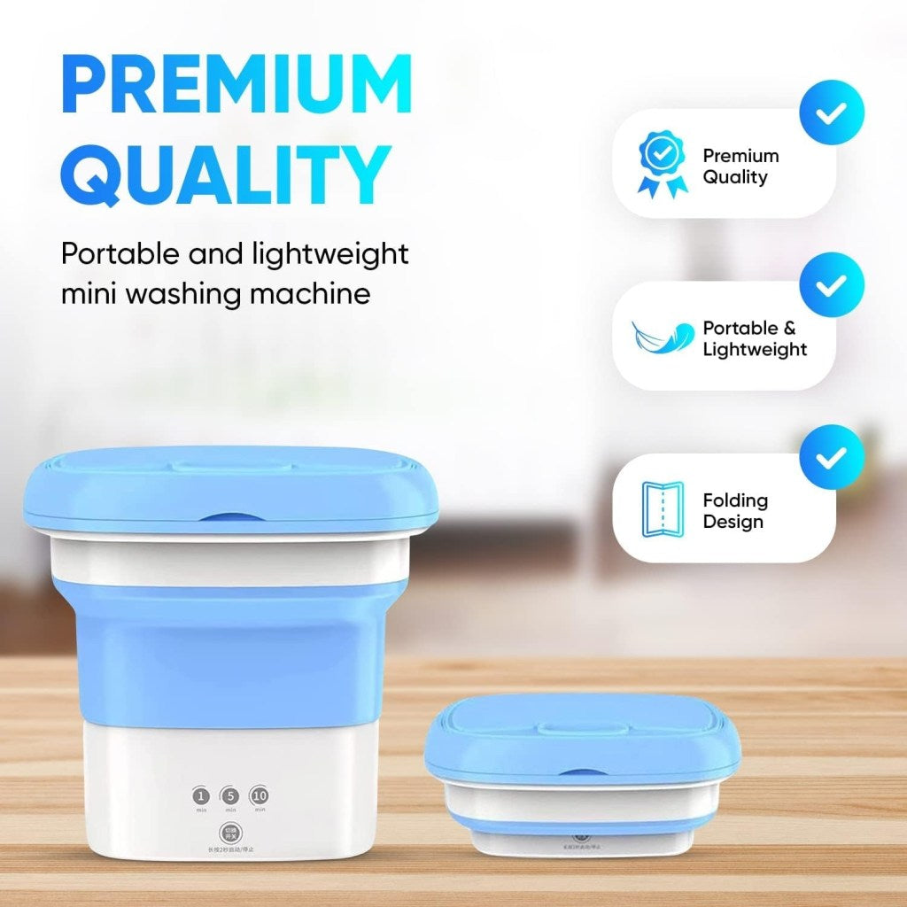 Mini Washing Machine - Portable & Foldable