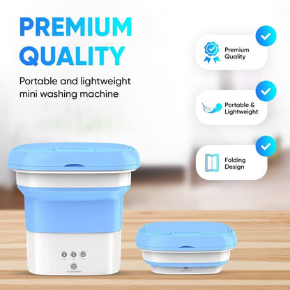 Mini Washing Machine - Portable & Foldable